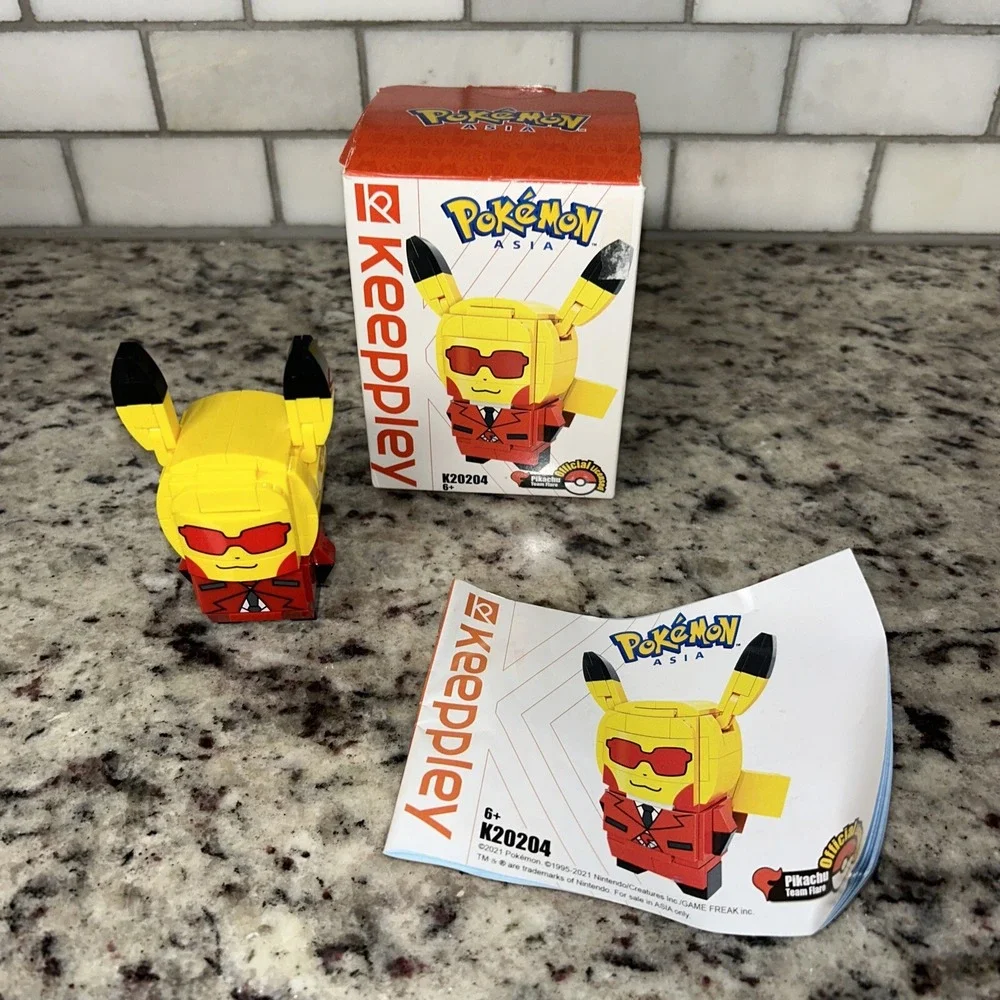Pikachu Team Flare Keeppley K20204 Building Set‎ B1